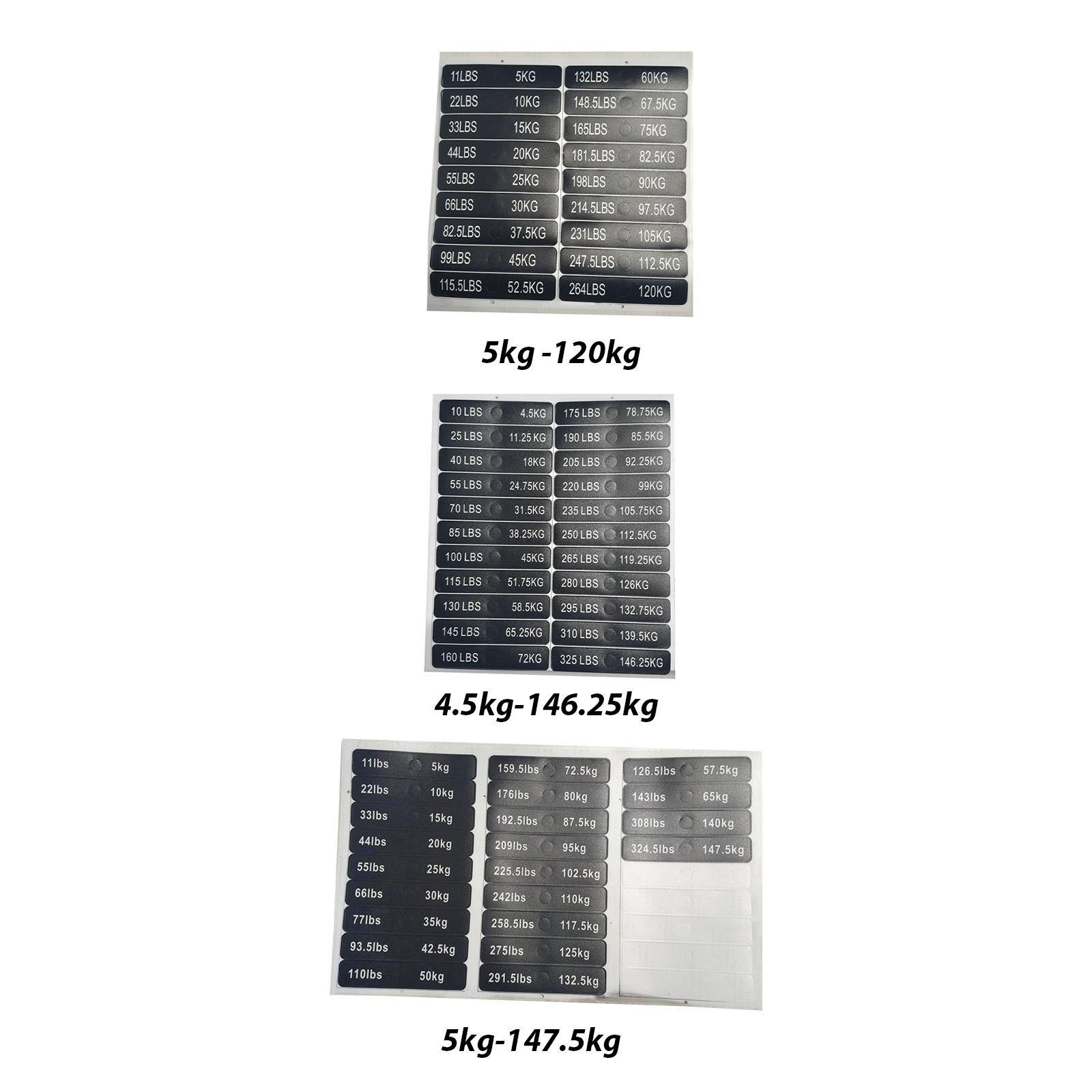 Heavy Equipment Stickers - Etichette Adesive per Pesi, Adesivi per
