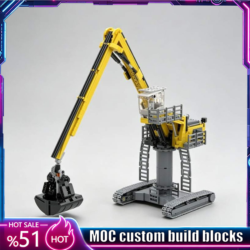 Heavy Equipment Certificate - Set di 870 Pezzi per Modellino