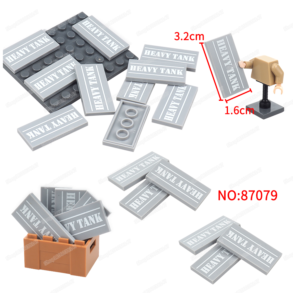 Heavy Equipment Certificate - HEAVY TANK Modello Building Block 87079
