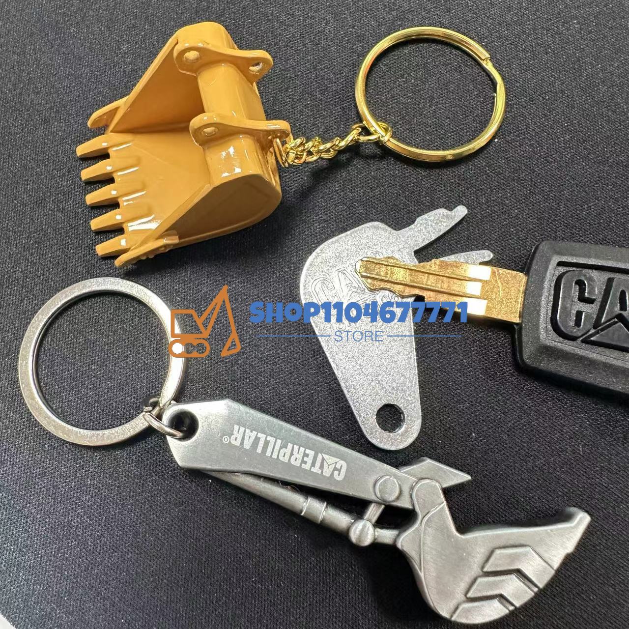 Heavy Equipment Keychain - 5P8500 8H5306 Chiave di accensione portachiavi