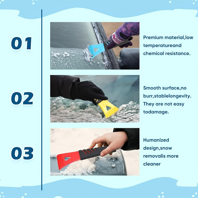 Heavy Equipment Scraper - Raschietto per ghiaccio in PVC resistente