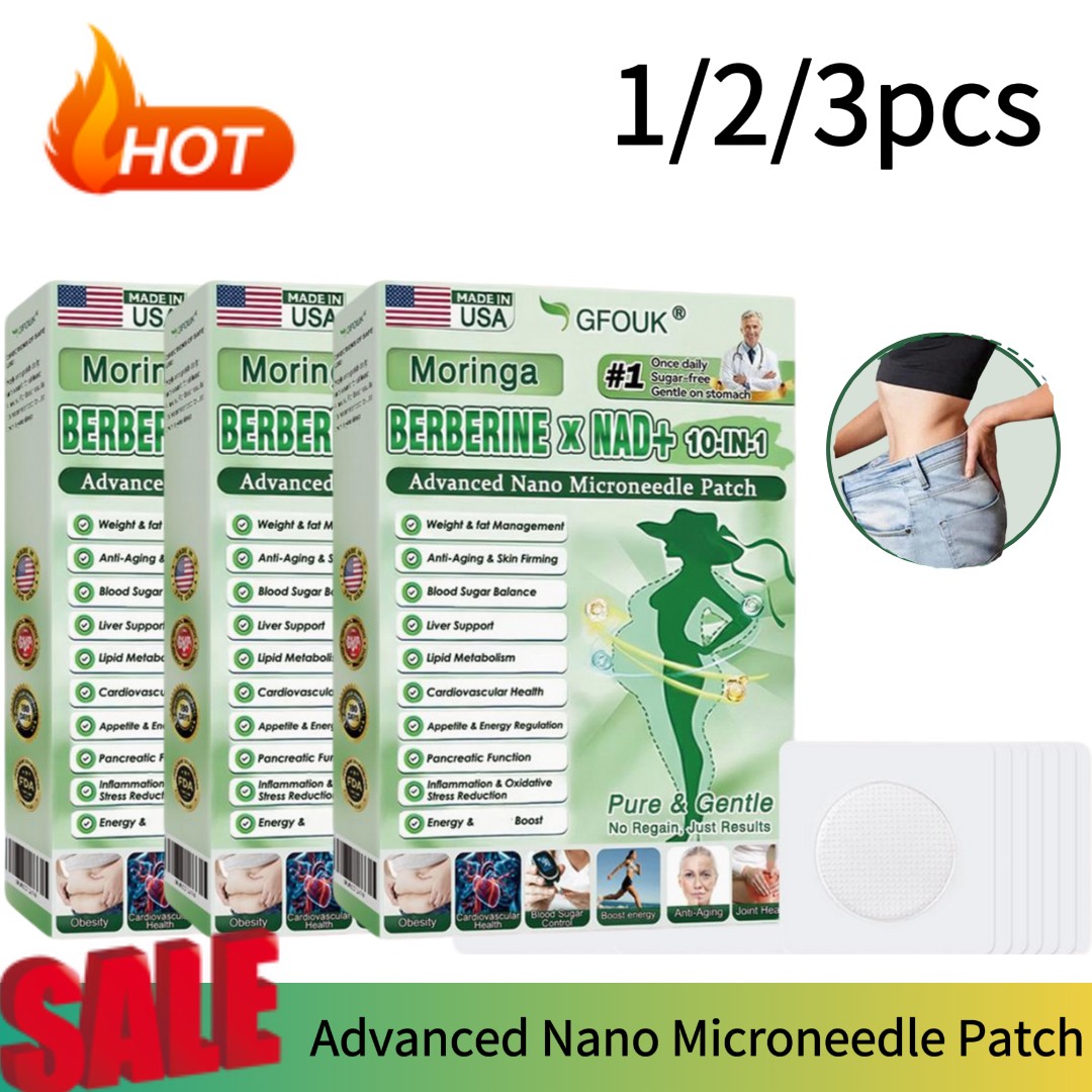 Heavy Equipment Stickers - Cerotti Portatili 10-in-1 Berberine x NAD+
