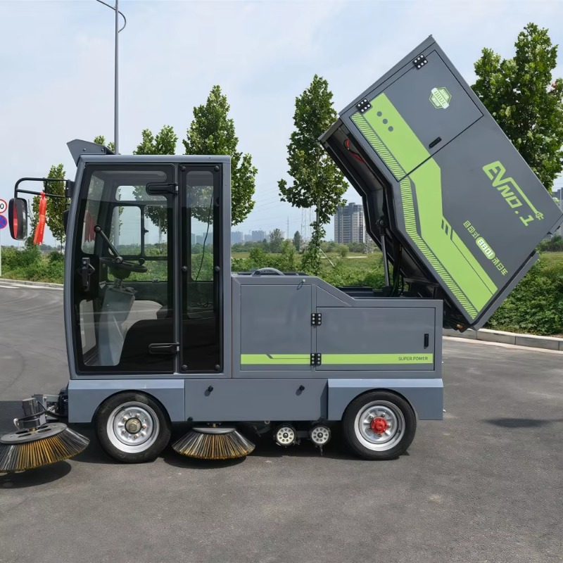 Heavy Equipment Logistics - Spazzatrice industriale a conduzione manuale per