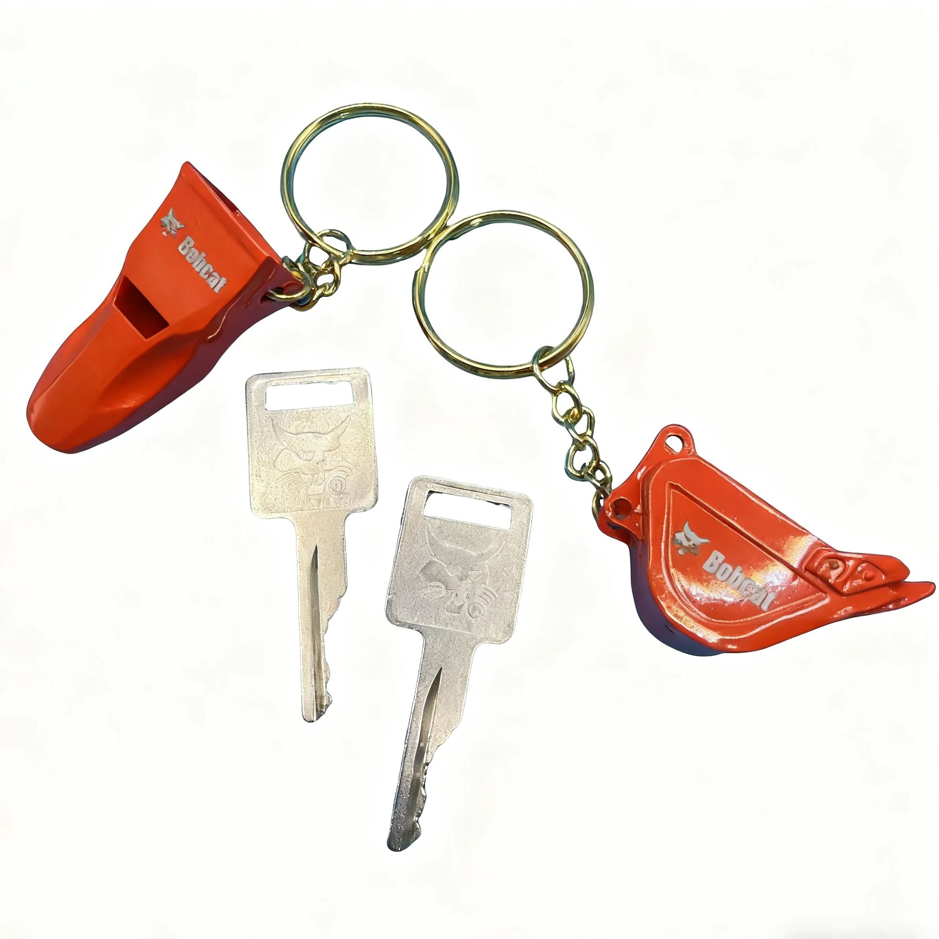 Heavy Equipment Keychain - 2 pz D250 Chiavi di Accensione