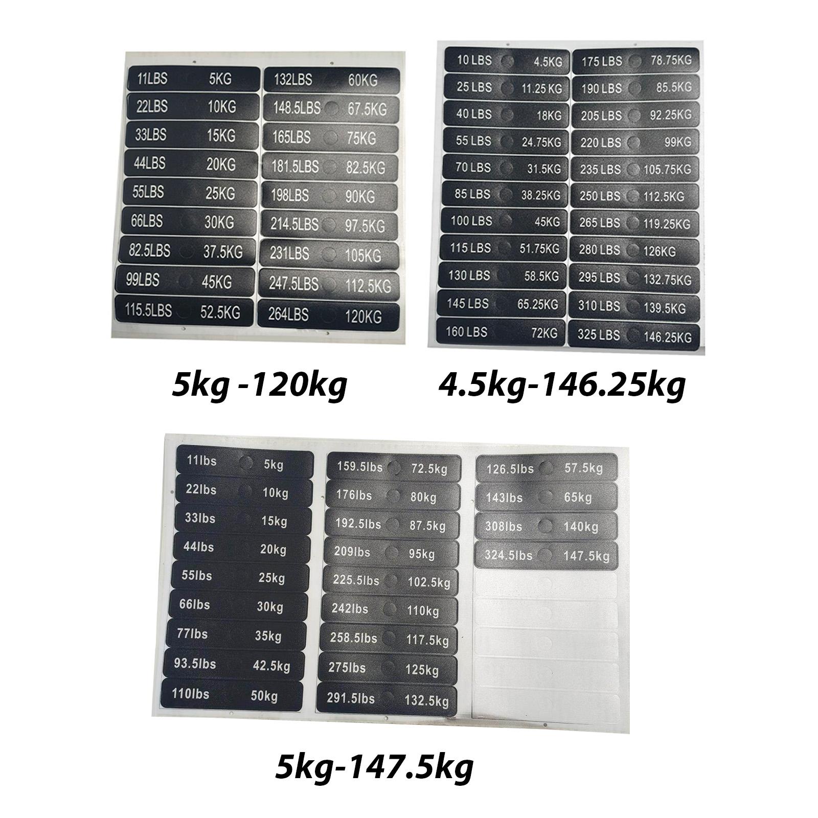 Etichette Adesive per Pesi, Ad - Heavy Equipment Stickers recensione e prezzo