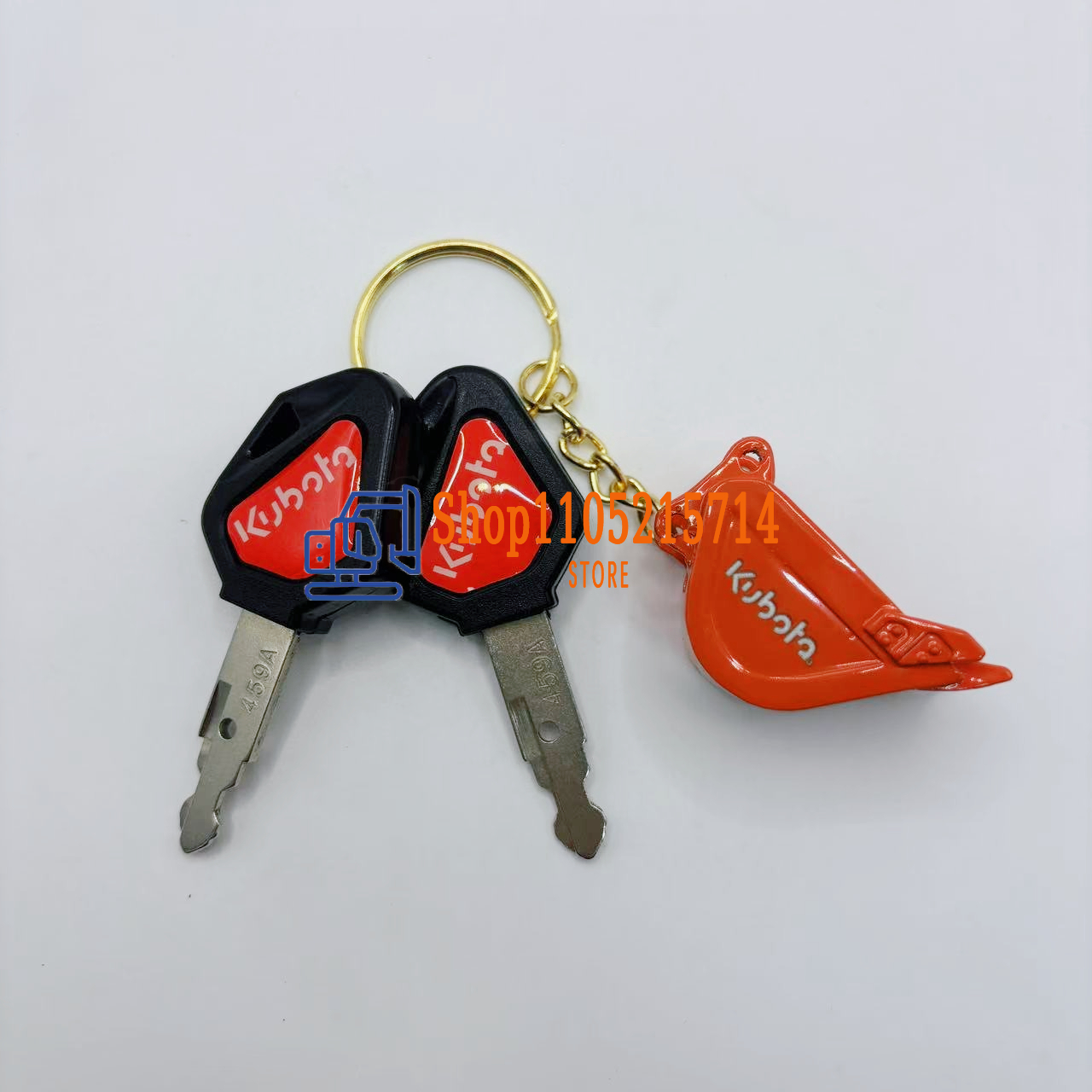 2 pezzi chiave di accensione p - Heavy Equipment Keychain recensione e prezzo