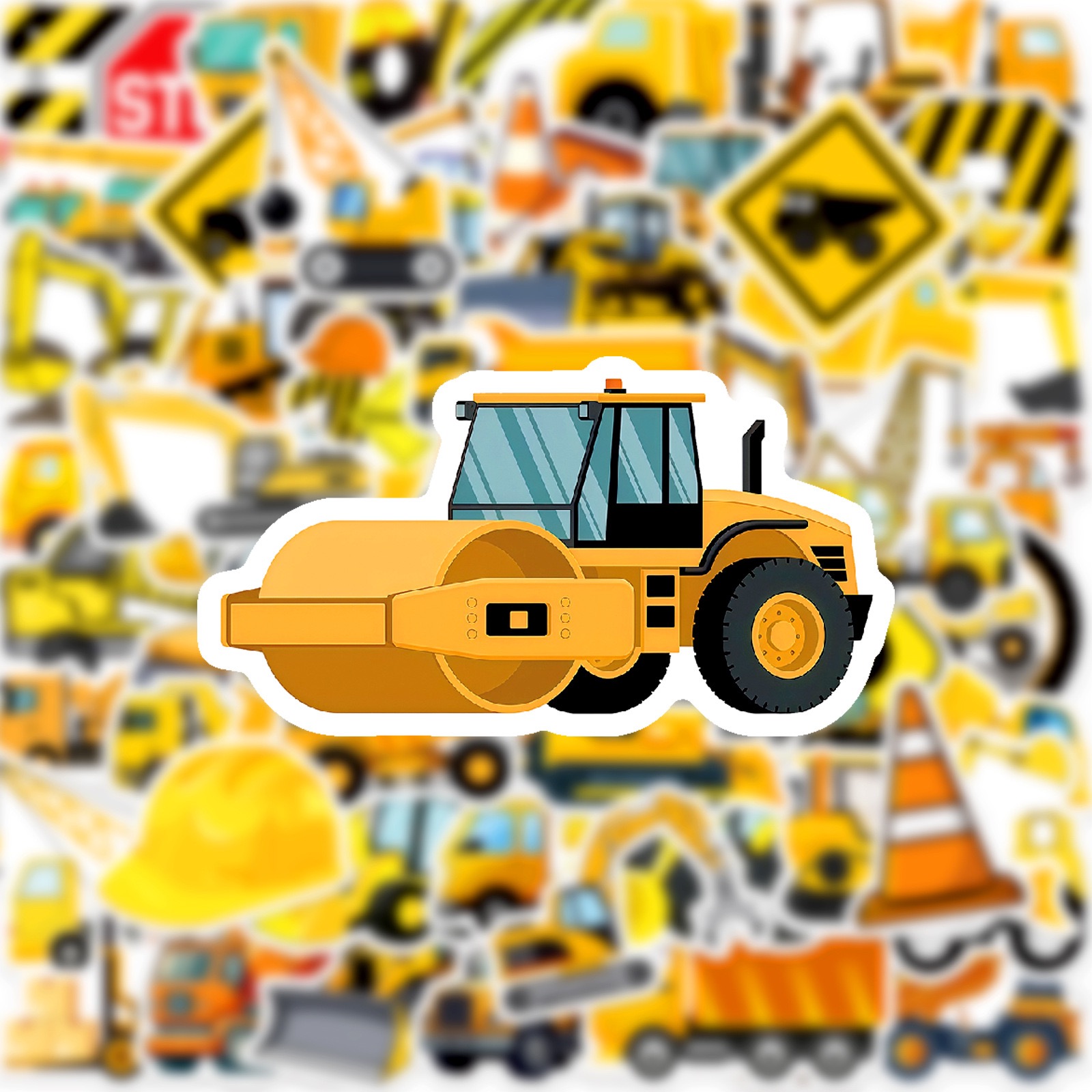 10/50pcs Carino Ingegneria Cos - Heavy Equipment Stickers recensione e prezzo