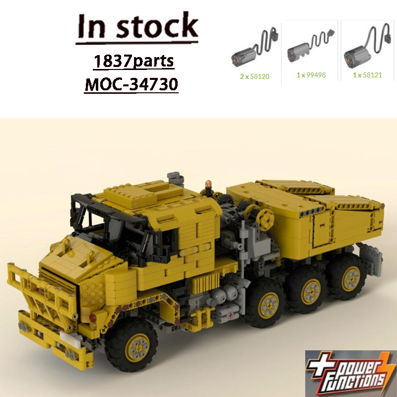 MOC-34730 Nuovo Modello di Cam - Heavy Equipment Certificate recensione e prezzo