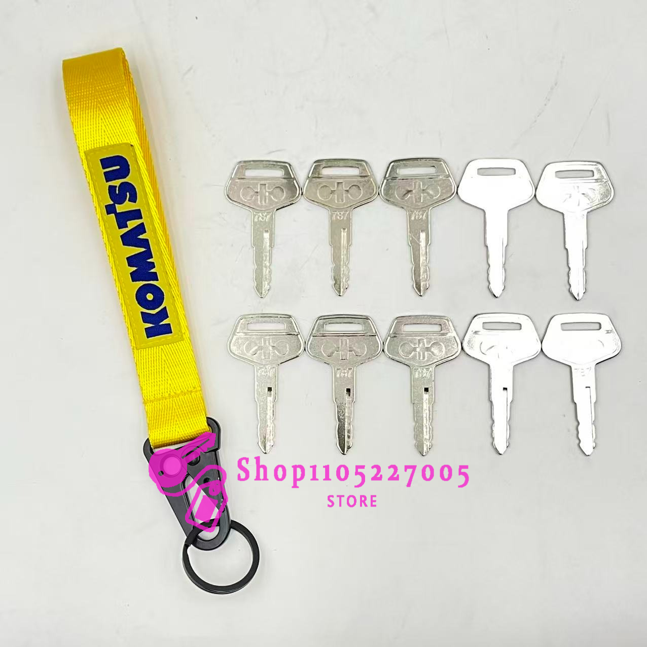 2/5/10 Pezzi Chiave 787 per Es - Heavy Equipment Keychain recensione e prezzo