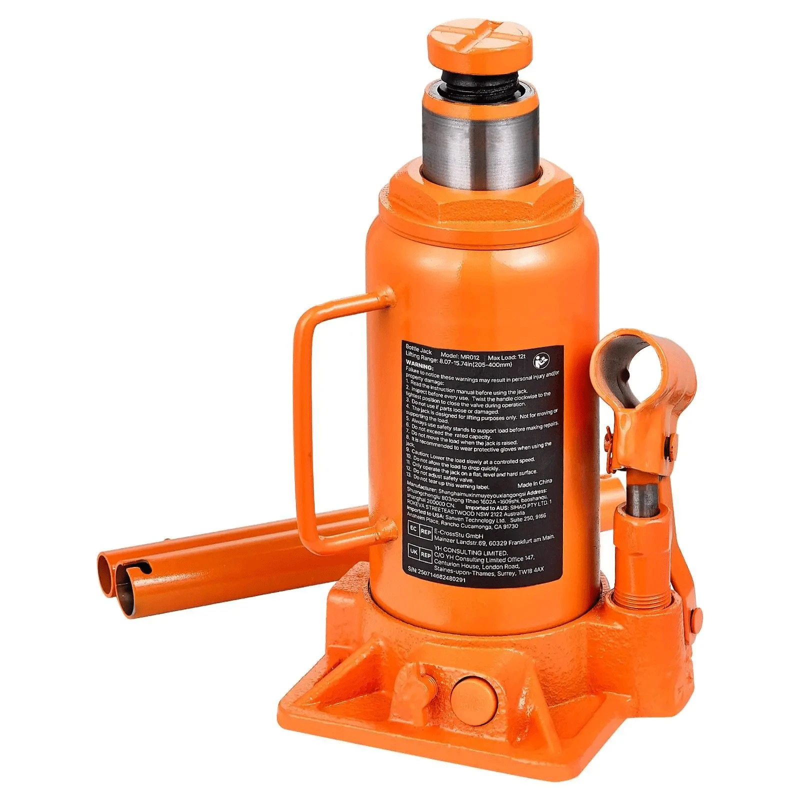 Martinetto Idraulico a Bottigl - Welding Heavy Equipment recensione e prezzo