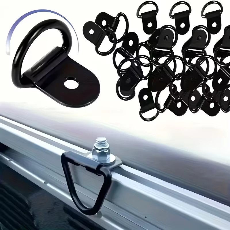 10 Pezzi Anelli a D in Acciaio - Heavy Equipment Trailer recensione e prezzo