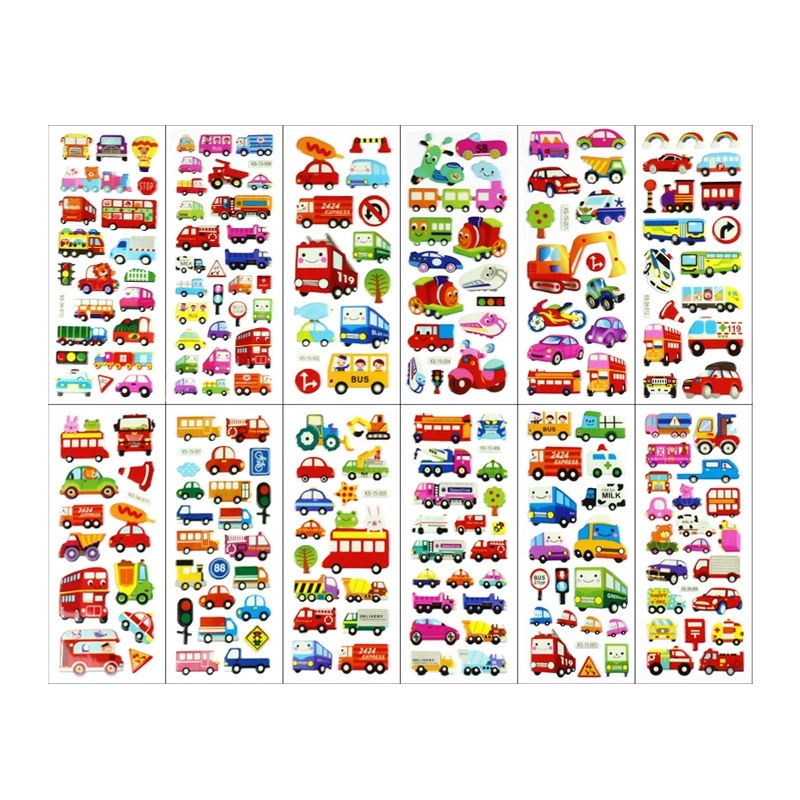 6 pezzi di adesivi per auto po - Heavy Equipment Stickers recensione e prezzo